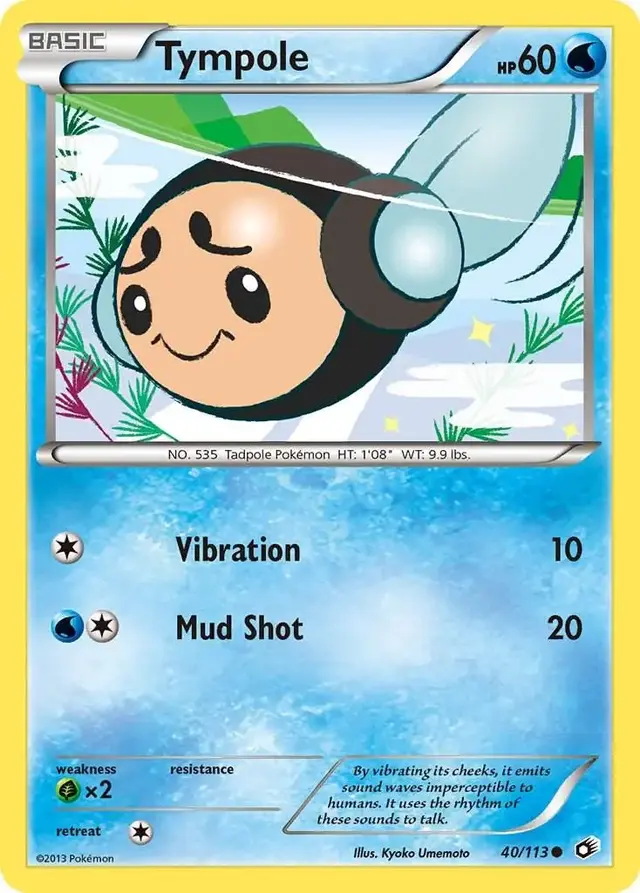 Tympole - Pokemon Legendary Treasures #40