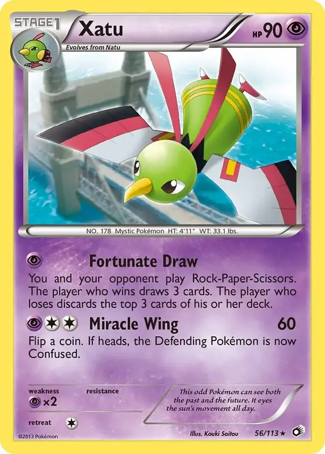 Xatu - Pokemon Legendary Treasures #56