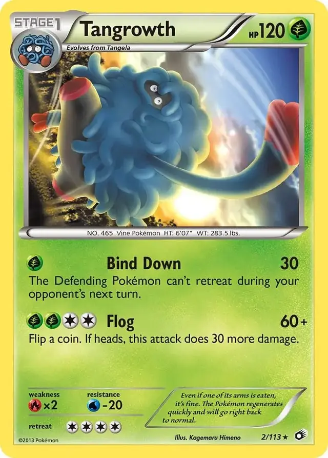 Tangrowth - Pokemon Legendary Treasures #2