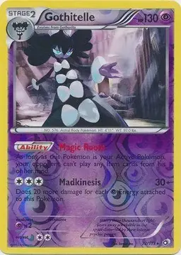 Gothitelle [Reverse Holo] - Pokemon Legendary Treasures