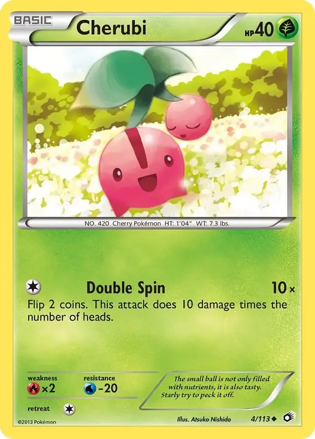 Cherubi - Pokemon Legendary Treasures #4