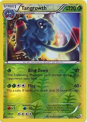 Tangrowth [Reverse Holo] - Pokemon Legendary Treasures #2