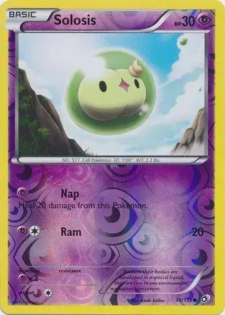 Solosis [Reverse Holo] - Pokemon Legendary Treasures #74