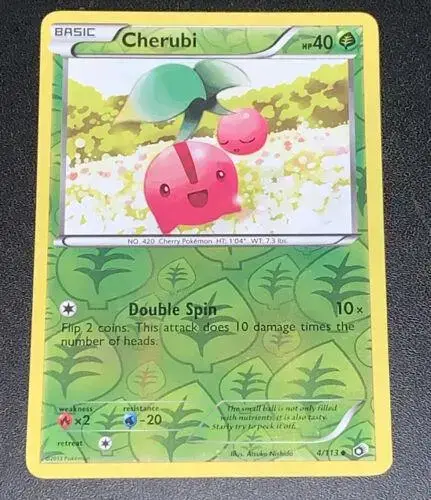 Cherubi [Reverse Holo] - Pokemon Legendary Treasures #4