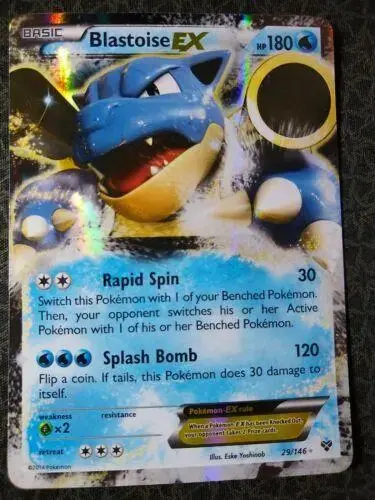 Blastoise EX [Reverse Holo] - Pokemon XY #29