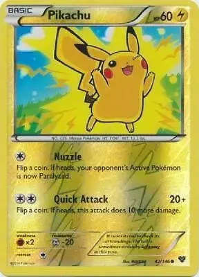 Pikachu [Reverse Holo] - Pokemon XY #42
