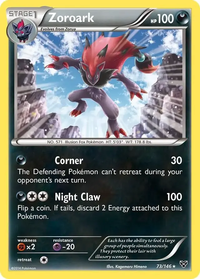Zoroark - Pokemon XY #73