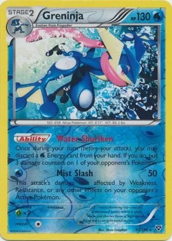 Greninja [Reverse Holo] - Pokemon XY #41