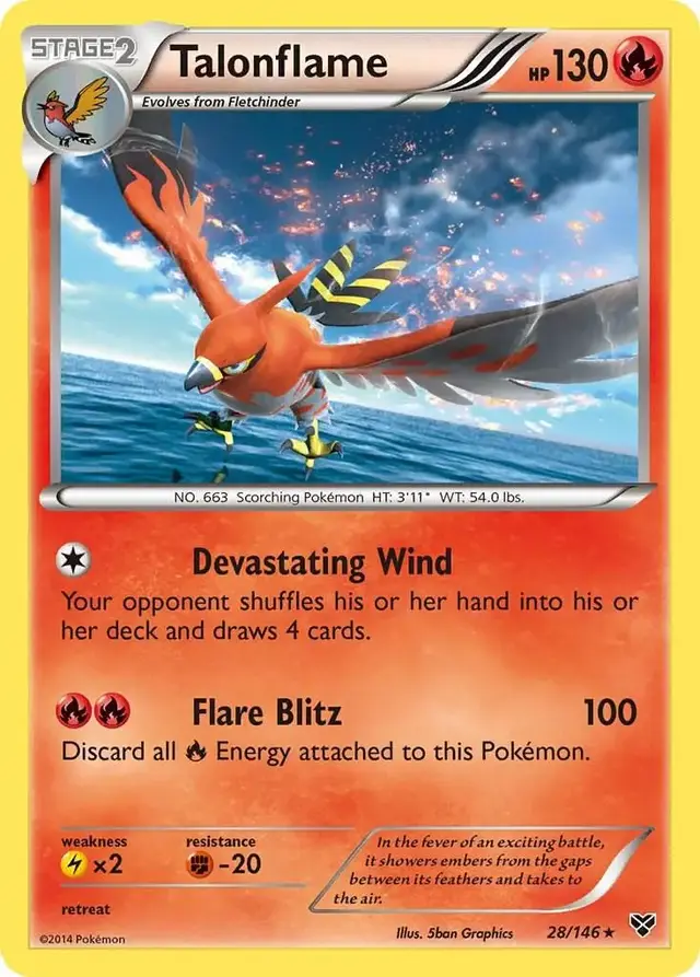 Talonflame - Pokemon XY #28