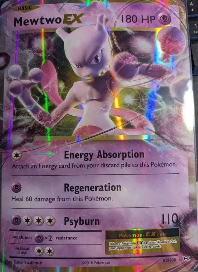 Mewtwo EX [Jumbo] - Pokemon XY #52