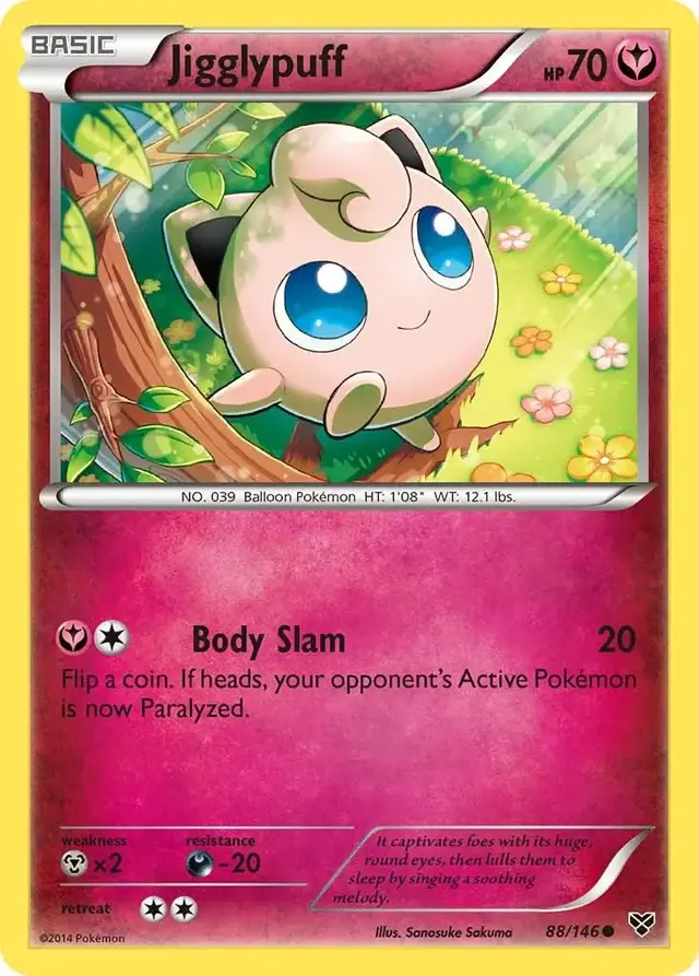 Jigglypuff - Pokemon XY #88