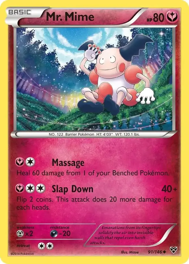Mr. Mime - Pokemon XY #91