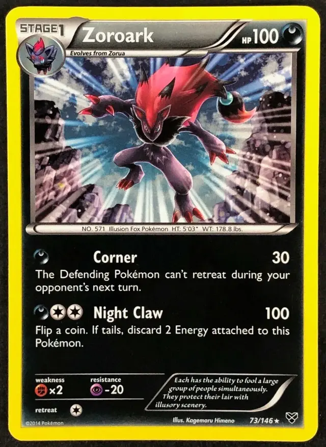 Zoroark [Reverse Holo] - Pokemon XY #73