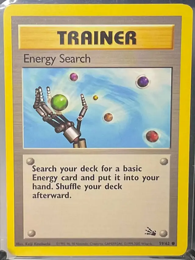 Energy Search [1999-2000] - Pokemon Fossil #59