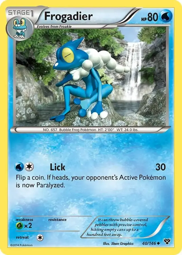 Frogadier - Pokemon XY #40