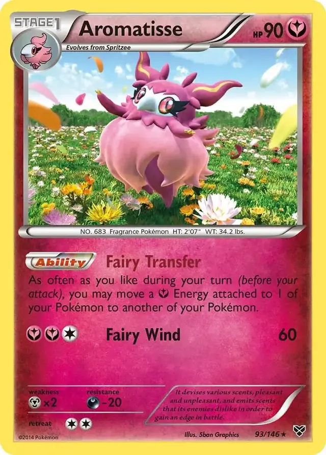 Aromatisse - Pokemon XY #93