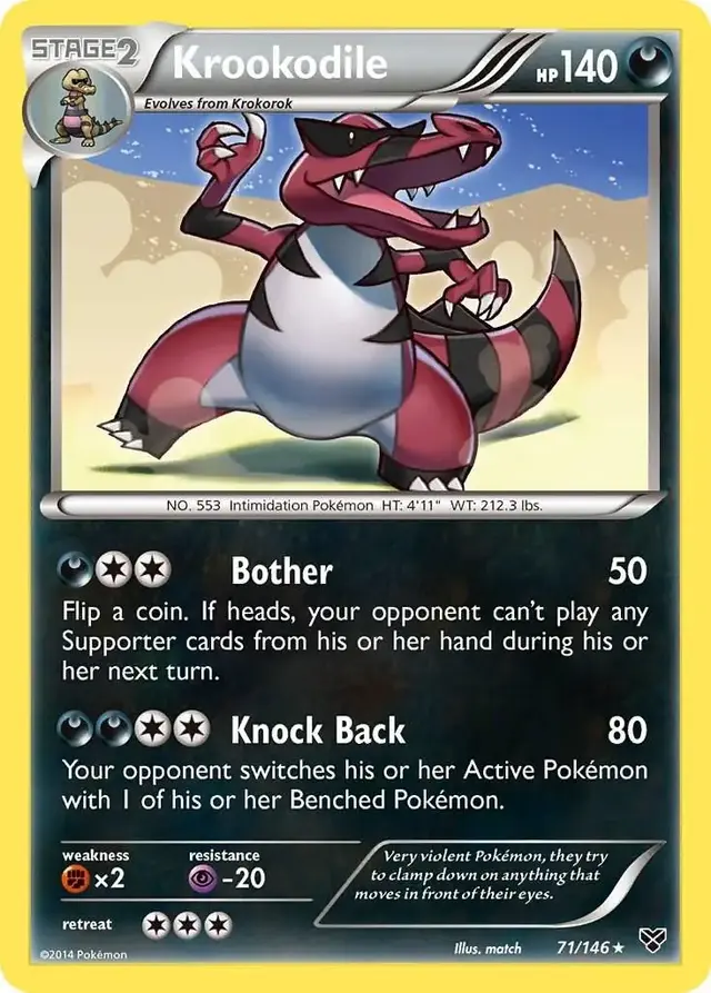 Krookodile - Pokemon XY #71
