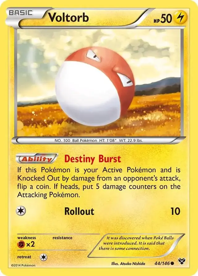 Voltorb - Pokemon XY #44