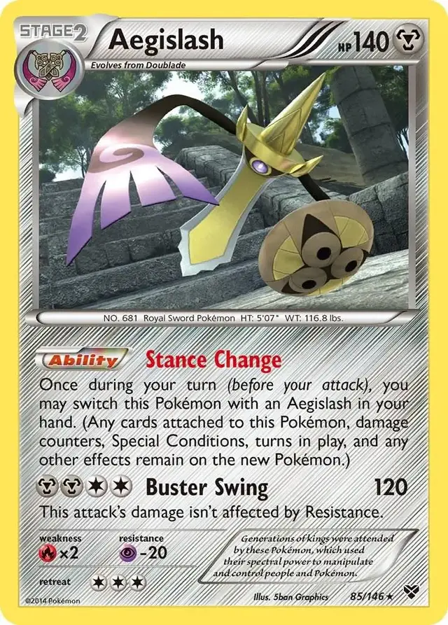 Aegislash - Pokemon XY #85