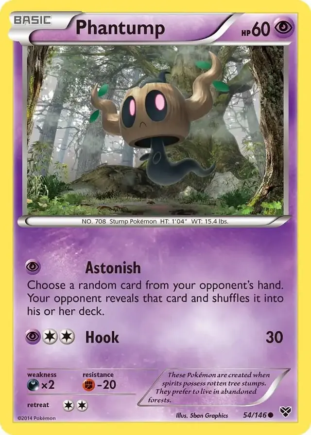 Phantump - Pokemon XY #54