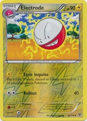 Electrode [Reverse Holo] - Pokemon XY #45