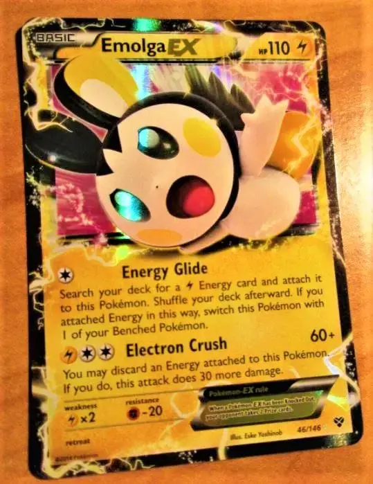 Emolga EX [Reverse Holo] - Pokemon XY #46