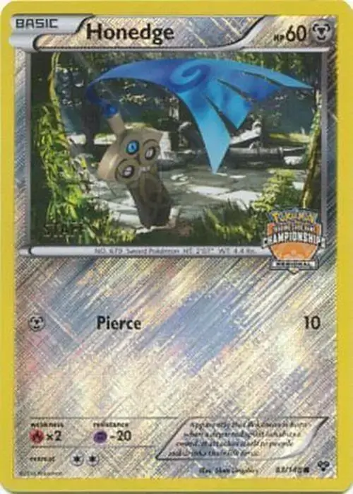 Honedge [Regional Championships Staff] - Pokemon XY #83