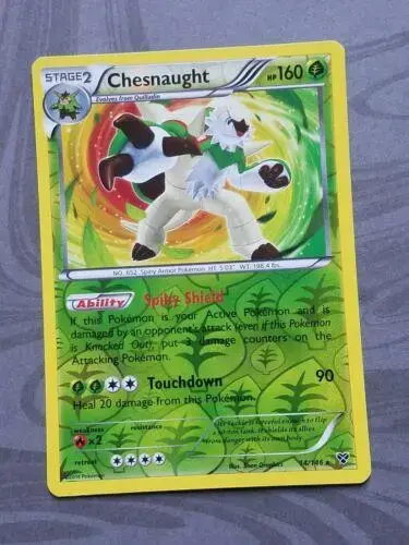 Chesnaught [Reverse Holo] - Pokemon XY #14