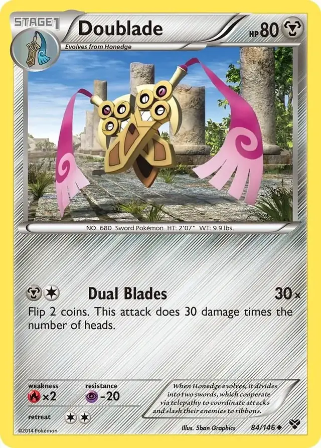 Doublade - Pokemon XY #84