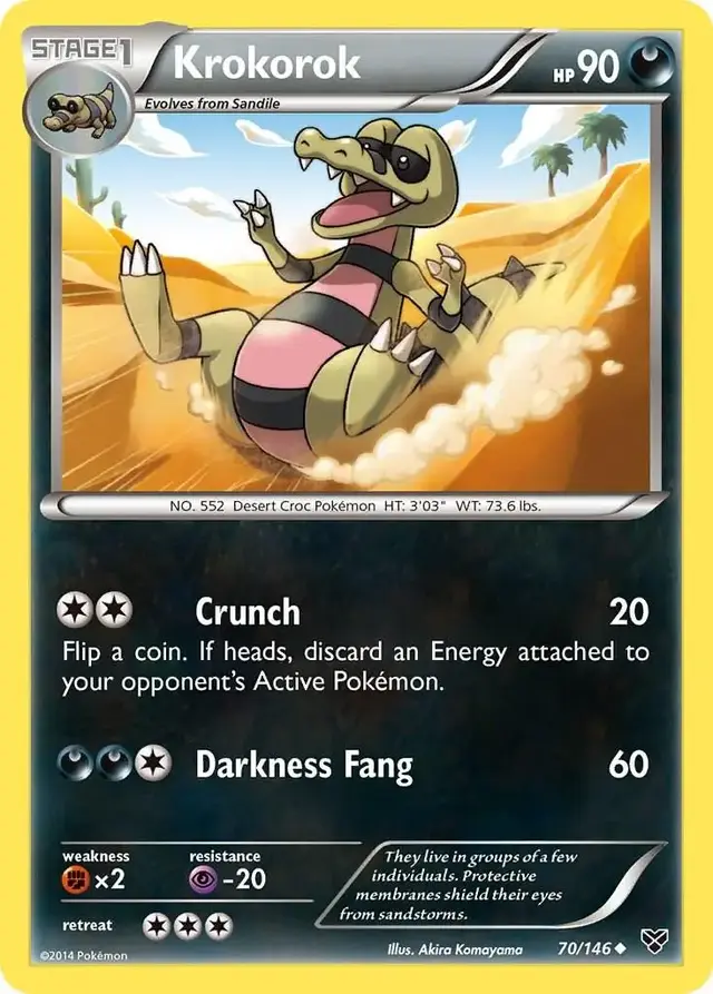 Krokorok - Pokemon XY #70
