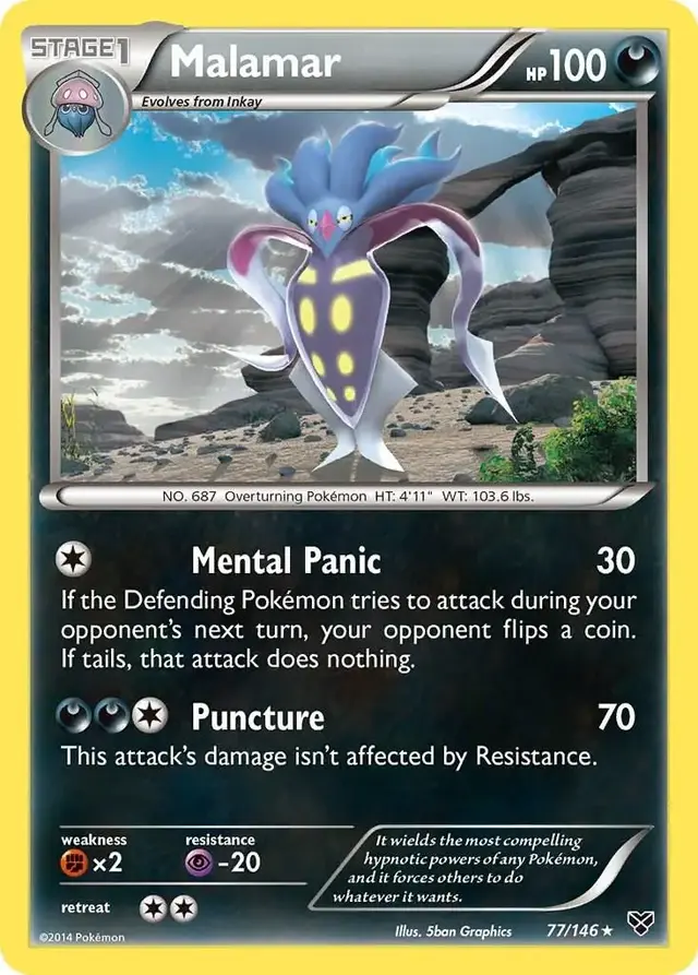 Malamar - Pokemon XY #77