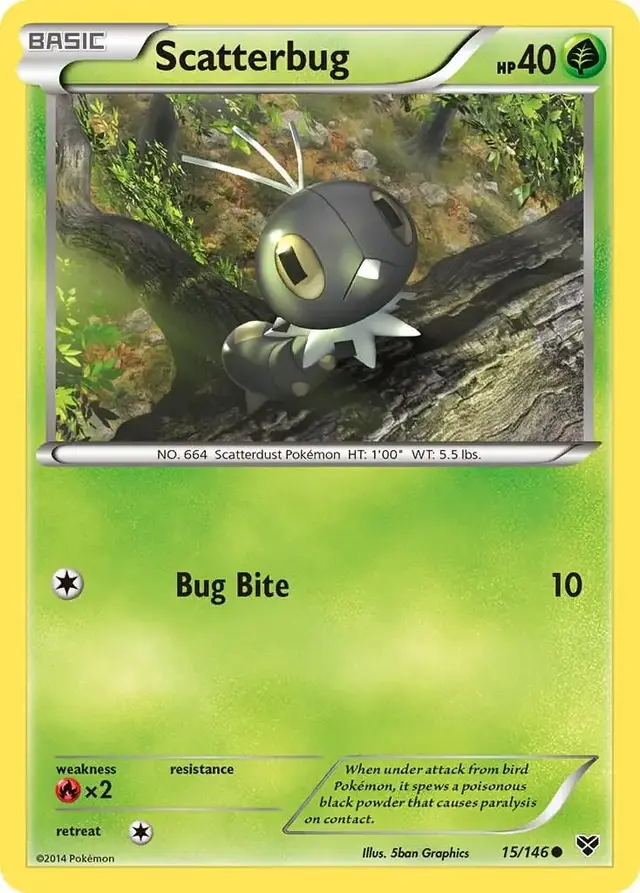 Scatterbug - Pokemon XY #15