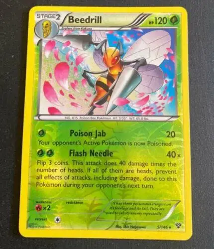 Beedrill [Reverse Holo] - Pokemon XY #5
