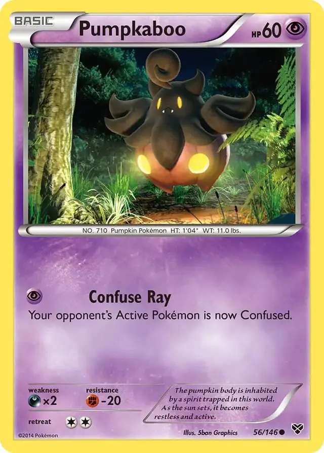 Pumpkaboo - Pokemon XY #56