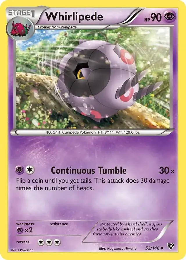 Whirlipede - Pokemon XY #52