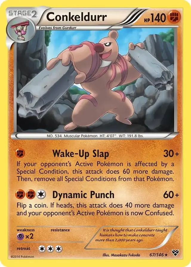 Conkeldurr - Pokemon XY #67