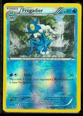 Frogadier [Reverse Holo] - Pokemon XY #40