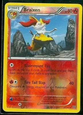 Braixen [Reverse Holo] - Pokemon XY #25