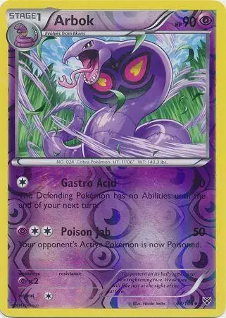 Arbok [Reverse Holo] - Pokemon XY #48