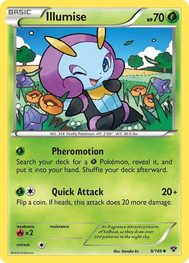 Illumise - Pokemon XY #9
