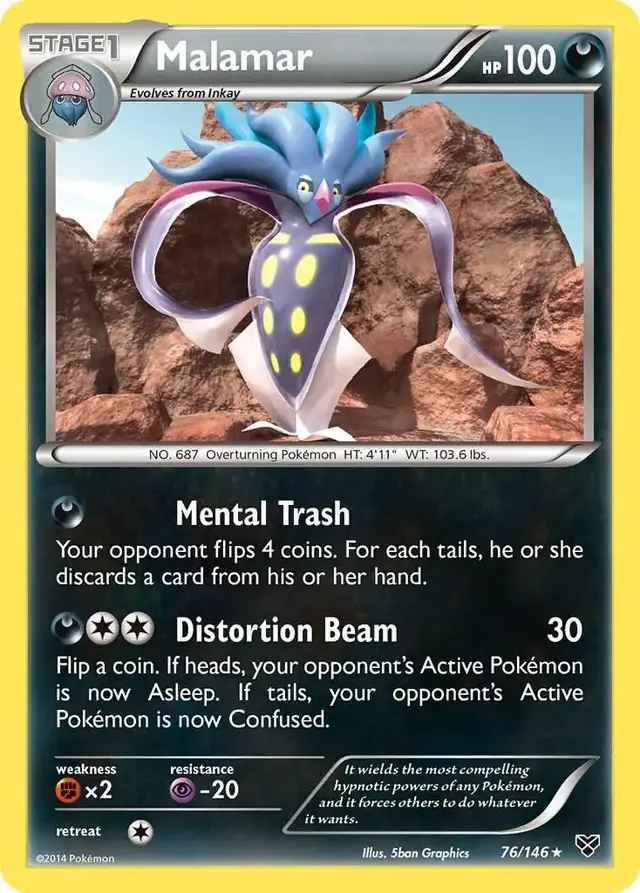 Malamar - Pokemon XY #76