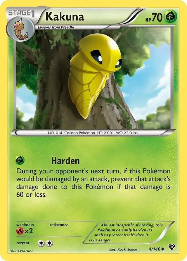 Kakuna - Pokemon XY #4