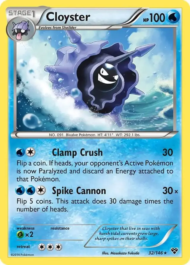 Cloyster - Pokemon XY #32