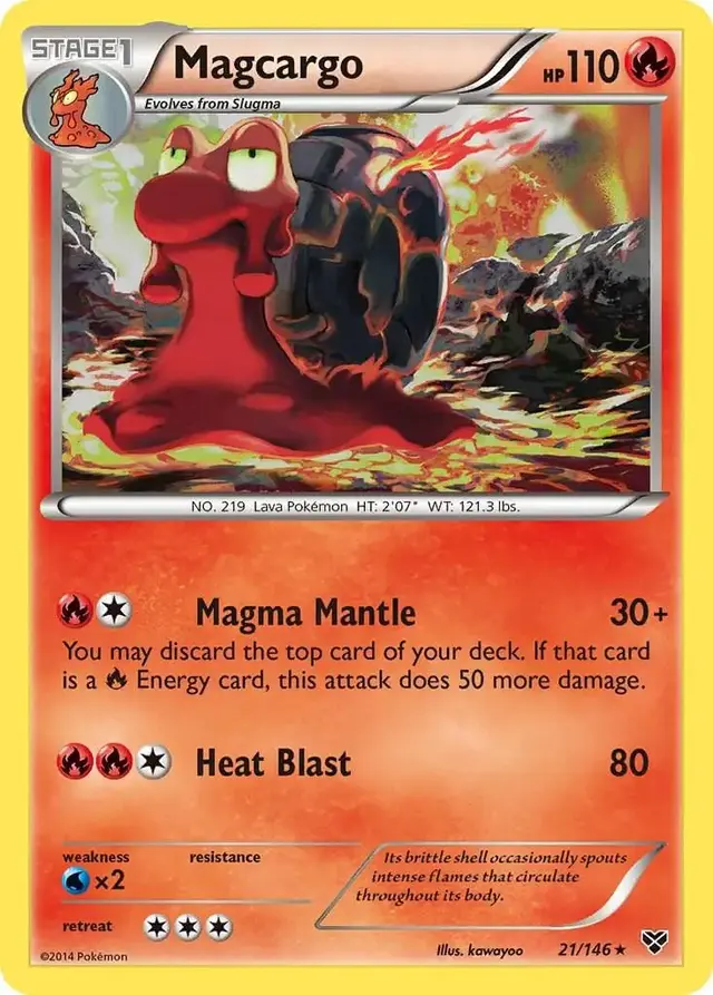 Magcargo - Pokemon XY #21