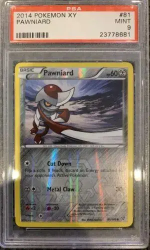 Pawniard [Reverse Holo] - Pokemon XY #81