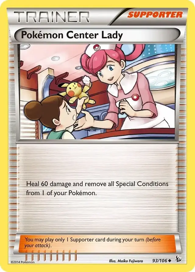 Pokemon Center Lady - Pokemon Flashfire #93