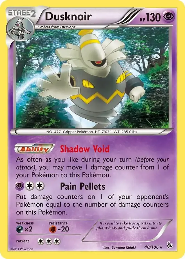 Dusknoir - Pokemon Flashfire #40