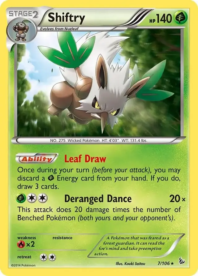 Shiftry - Pokemon Flashfire #7