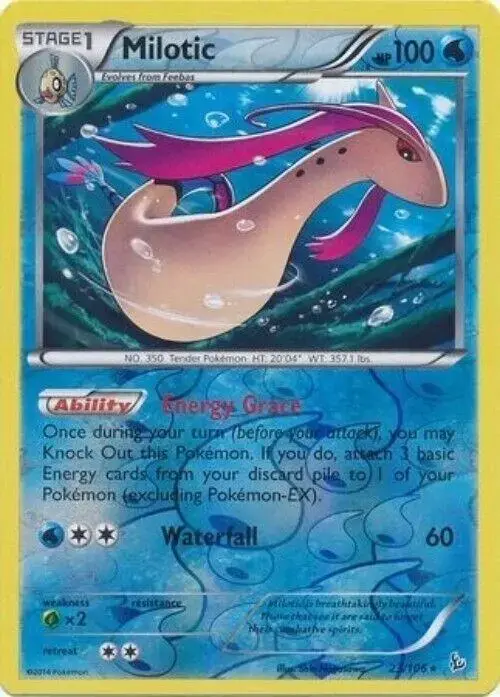 Milotic [Reverse Holo] - Pokemon Flashfire #23