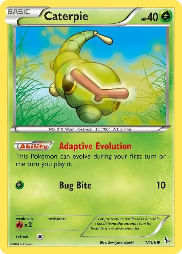 Caterpie - Pokemon Flashfire #1